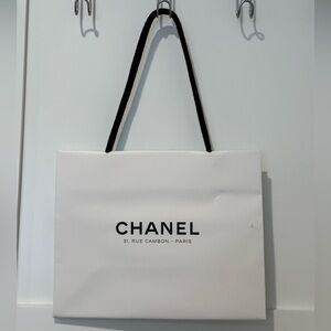Medium (9.5”x12”) Chanel Rue Cambon Shopping Bag